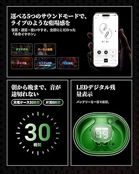 【iFデザイン賞殿堂入り】オープンイヤー イヤホン Bluetooth 5.4 Amazon.co.jp: 【iFデザイン賞殿堂入り!!】ACEFAST オープン